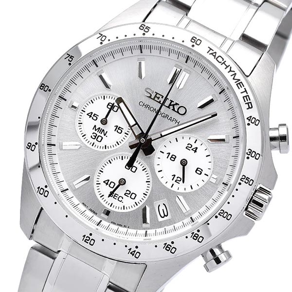 セイコーセレクション SEIKOSELECTION 10気圧防水 シルバー×シルバー