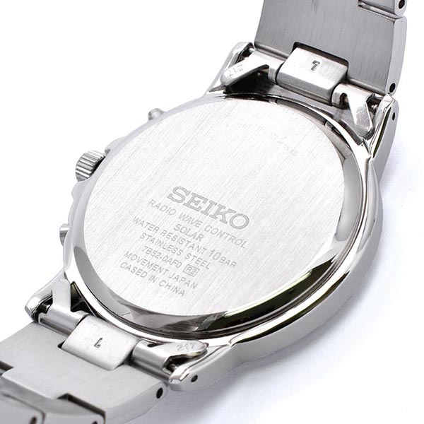セイコーセレクション SEIKOSELECTION ソーラー電波 10気圧防水 