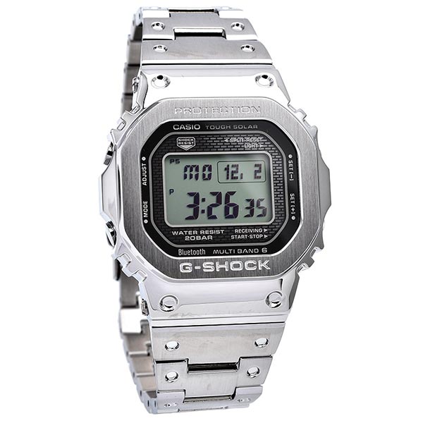 カシオ Gショック G-SHOCK Bluetooth搭載 ソーラー ステンレス