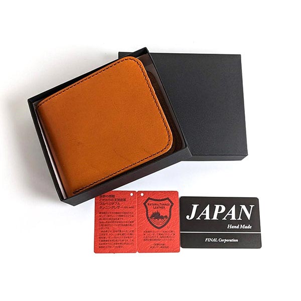 財布 二つ折り財布 JP-2000DBR ユニセックス