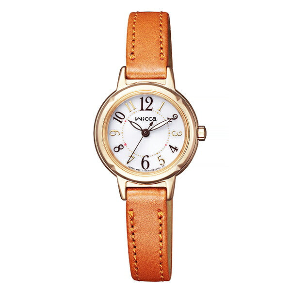 シチズン ウィッカ wicca ソーラー KP3-627-10 レディース ソーラー時計 革ベルト