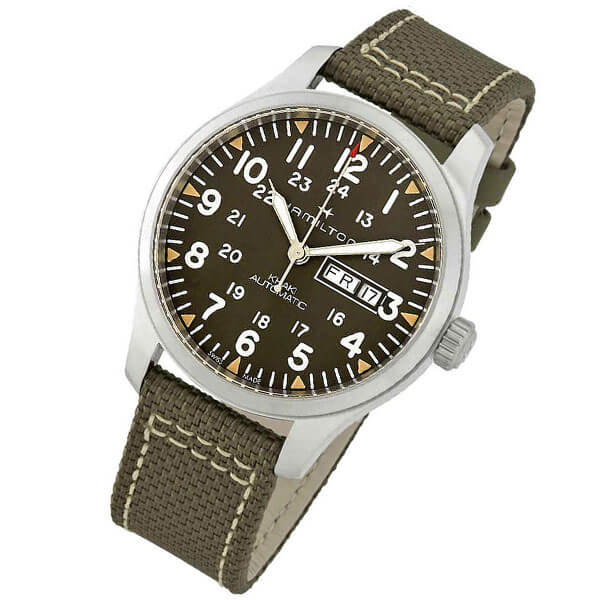 ハミルトン カーキ HAMILTON カーキフィールド　デイデイト H70535081 メンズ