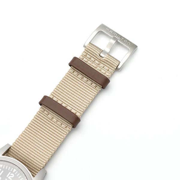 未使用品 ハミルトン カーキ フィールド メカニカル H69439901 ハミルトン カーキ フィールド メカニカル キャンパスレザー