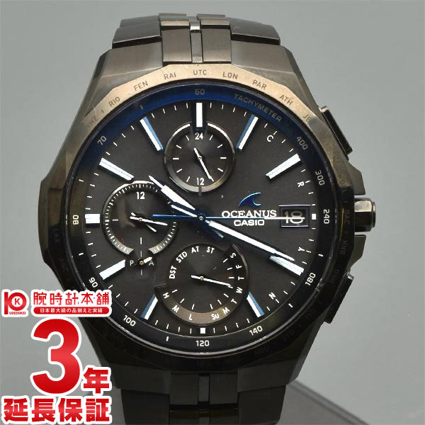 【お得な美品中古あり】カシオ オシアナス OCEANUS OCW-S5000B-1AJF メンズ