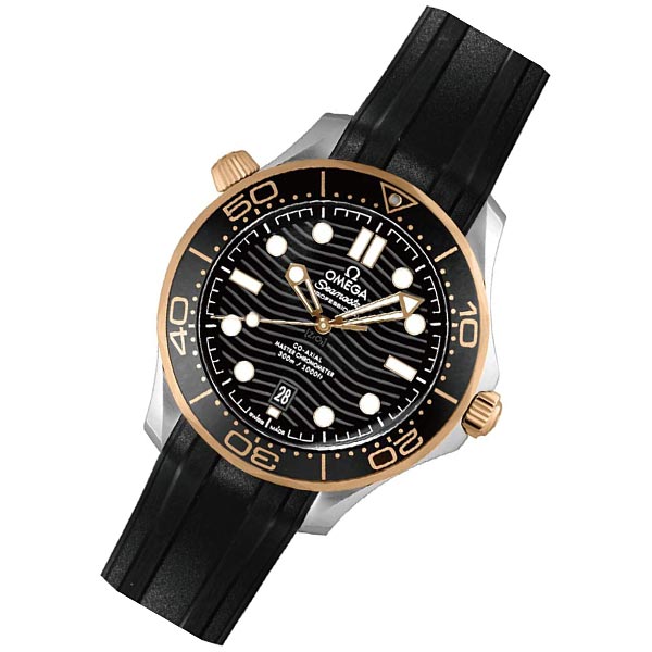 オメガ OMEGA シーマスター ダイバー 300M コーアクシャル マスター クロノメーター 42MM 210.22.42.20.01.002 メンズ