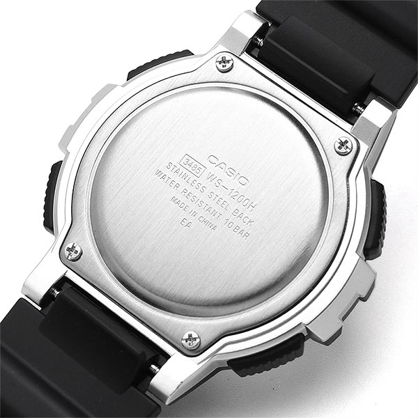 カシオ スポーツギア SPORTS GEAR WS-1200H-1AJF メンズ｜腕時計本舗