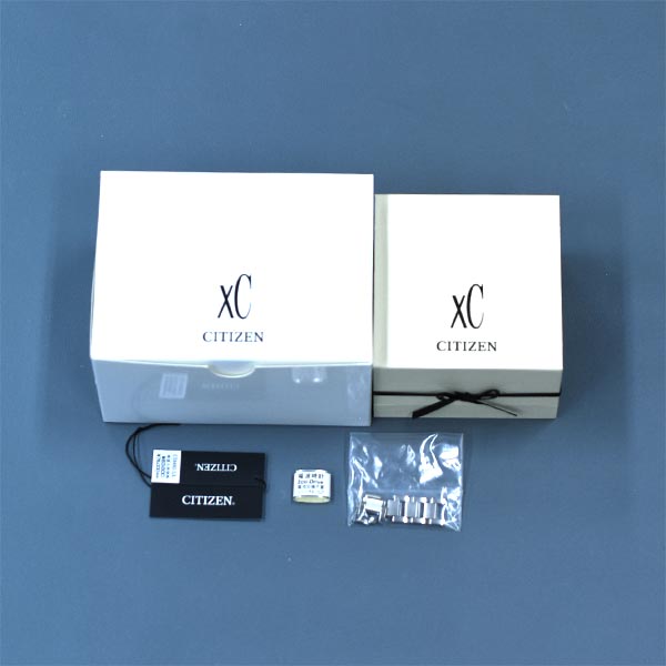 シチズン クロスシー XC mizu collection エコ・ドライブ電波時計 Happy Flight Cal.H060 ES9460-53L レディース