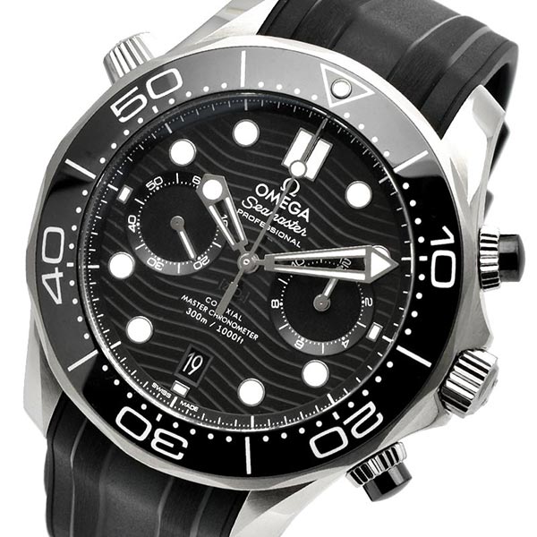 オメガ OMEGA シーマスター ダイバー 300M コーアクシャル マスター クロノメーター クロノグラフ 210.32.44.51.01.001 メンズ