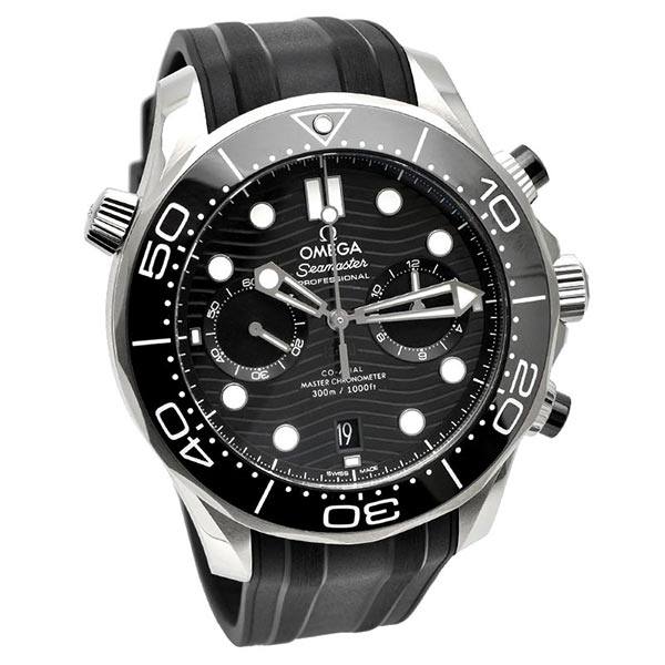 オメガ OMEGA シーマスター ダイバー 300M コーアクシャル マスター クロノメーター クロノグラフ 210.32.44.51.01.001 メンズ