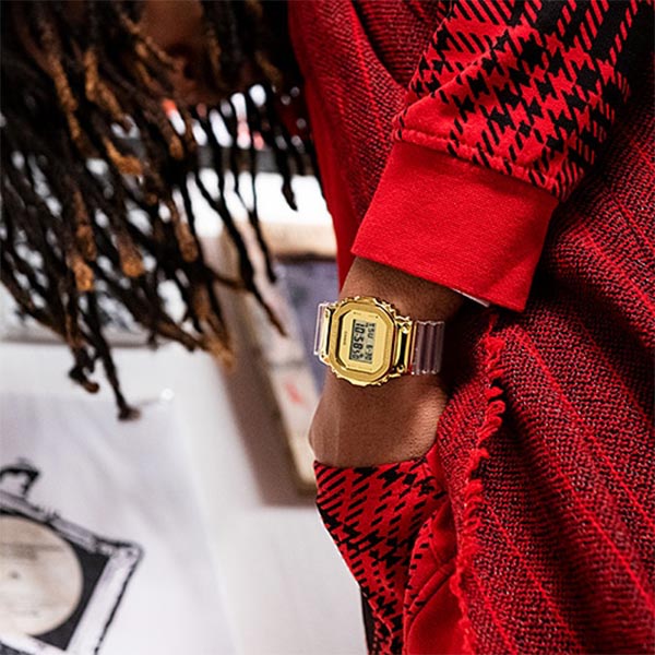 カシオ Ｇショック G-SHOCK Glasier Gold GM-5600SG-9JF メンズ