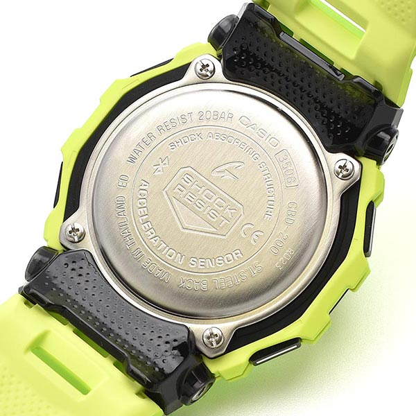 カシオ Ｇショック G-SHOCK G-SQUAD GBD-200-9JF メンズ