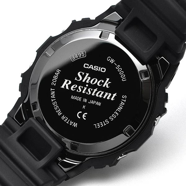 カシオ Ｇショック G-SHOCK  GW-5000U-1JF メンズ