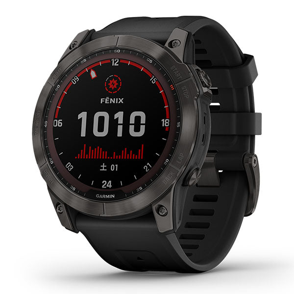 ガーミン GARMIN fenix7X Sapphire DualPower Ti Carbon Gray 010-02541-31 ユニセックス