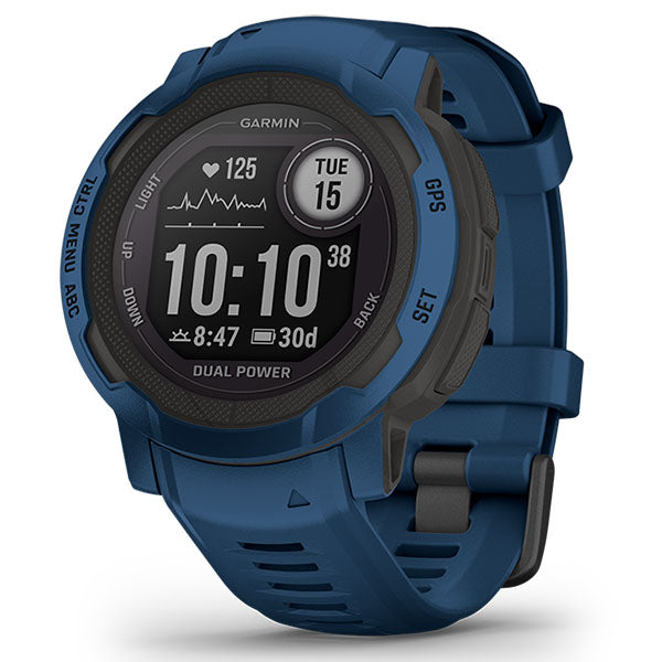 ガーミン GARMIN Instinct 2 Dual Power Tidal Blue 010-02627-46 ユニセックス