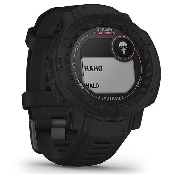 ガーミン GARMIN Instinct 2 Dual Power Tactical Edition Black 010-02627-43 ユニセックス