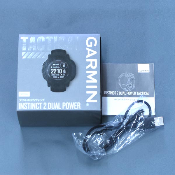ガーミン GARMIN Instinct 2 Dual Power Tactical Edition Black 010-02627-43 ユニセックス