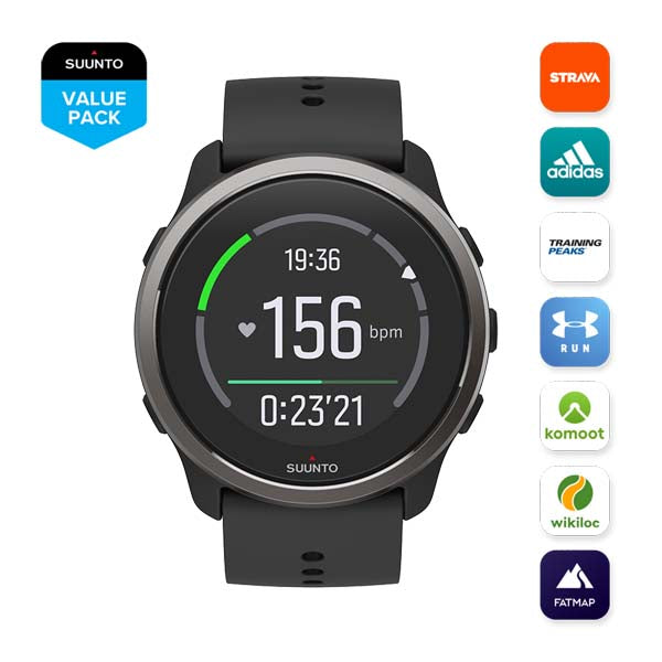 スント SUUNTO SUUNTO 5 PEAK BLACK SS050726000 ユニセックス