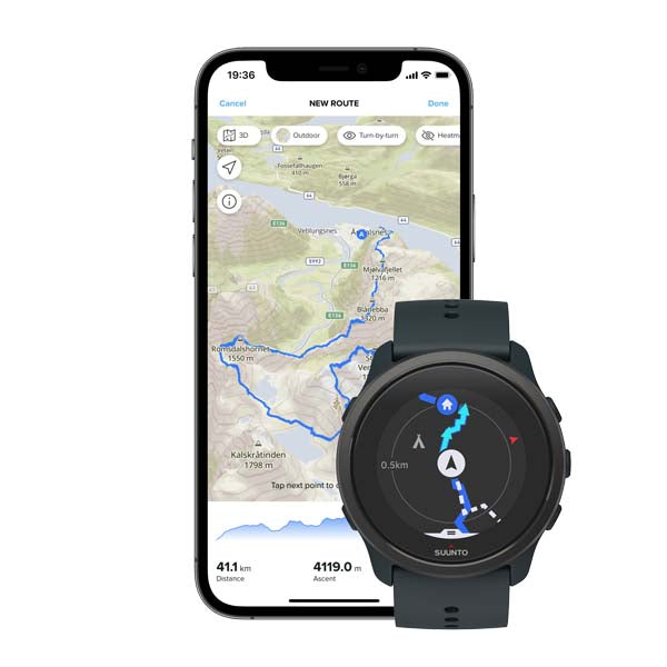 スント SUUNTO SUUNTO 5 PEAK CAVE GREEN SS050730000 ユニセックス