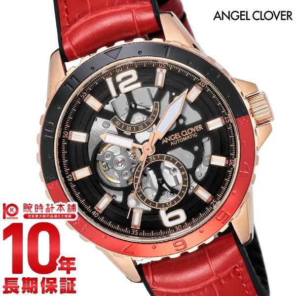 エンジェルクローバー AngelClover タイムクラフトダイバーオートマチック TCA45PBK-REN メンズ