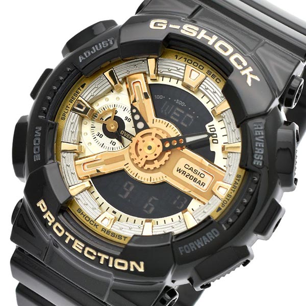 カシオ Ｇショック G-SHOCK BLACK × GOLD GMA-S110GB-1AJF メンズ