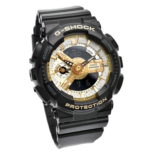 カシオ Ｇショック G-SHOCK BLACK × GOLD GMA-S110GB-1AJF メンズ