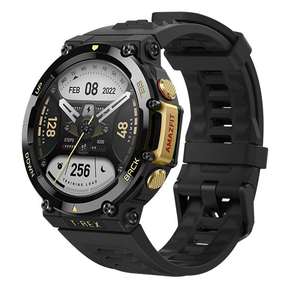 アマズフィット Amazfit T-Rex2 アストロブラック＆ゴールド SP170045-AB ユニセックス