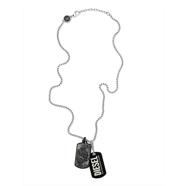 アクセサリー DIESEL ディーゼル ネックレス ドッグタグ DX1327040 メンズ