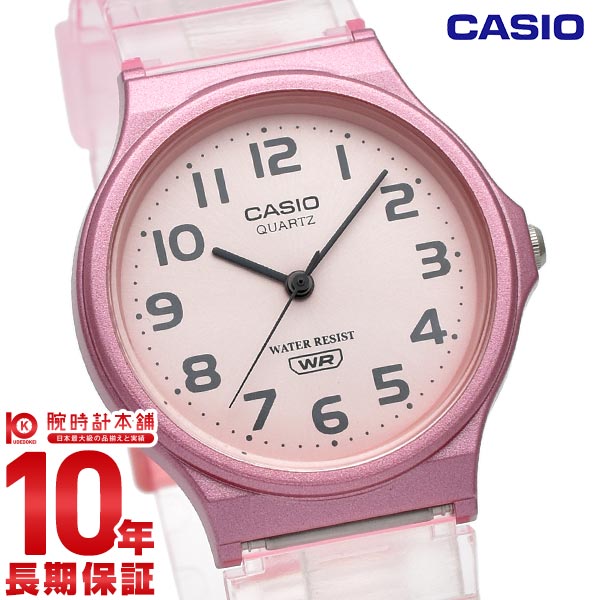 カシオ CASIO スタンダード スケルトン MQ-24S-4BJF レディース