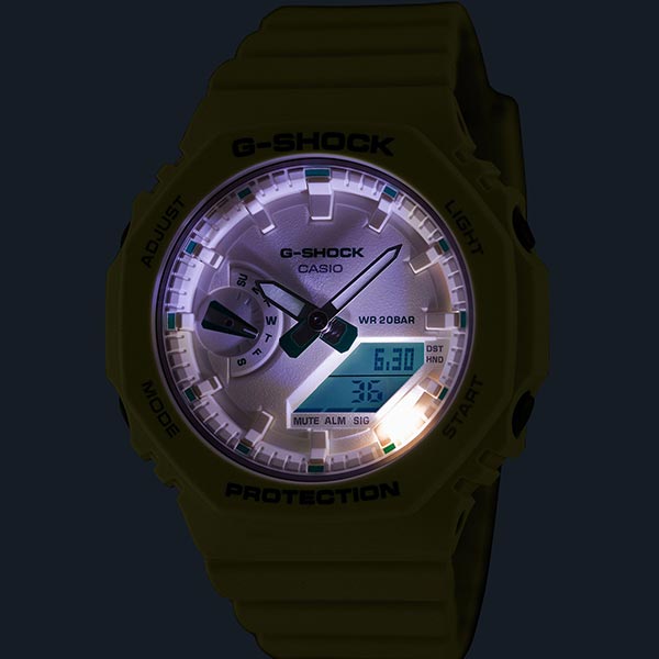 カシオ Ｇショック G-SHOCK Green Accent Color GMA-S2100GA-7AJF メンズ