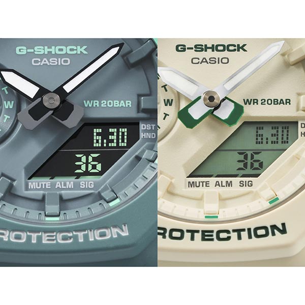 カシオ Ｇショック G-SHOCK Green Accent Color GMA-S2100GA-7AJF メンズ