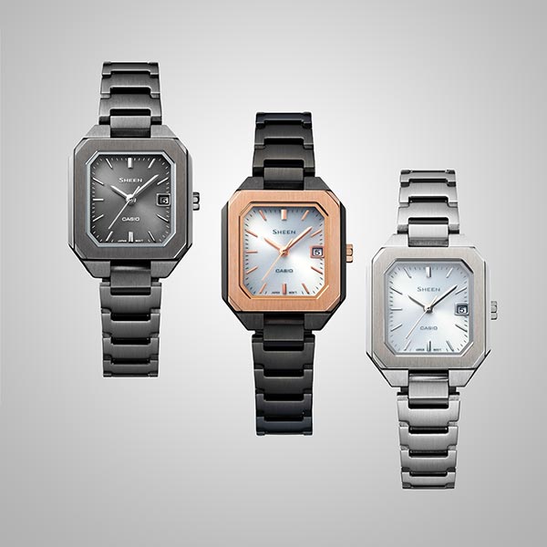 カシオ シーン SHEEN Solar Sapphire Model SHS-4528GBJ-7AJF