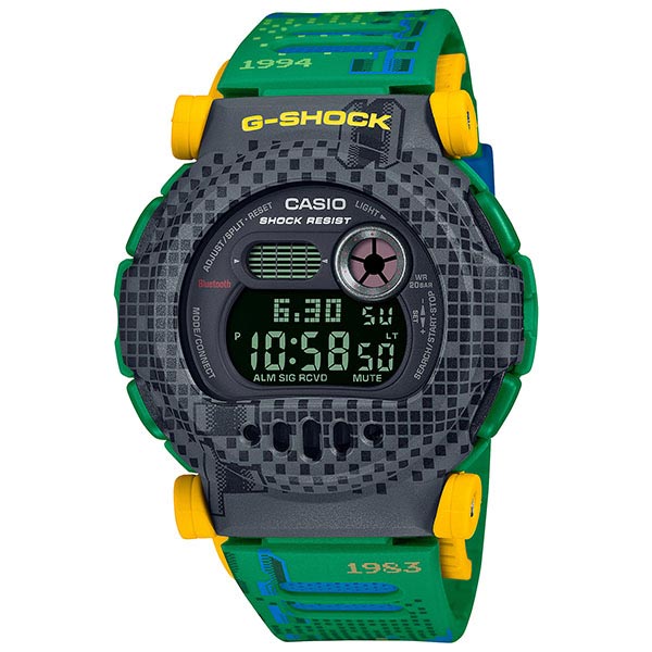 カシオ Ｇショック G-SHOCK New Jason 80’s Multi Color × Digital Graphic G-B001RG-3JR メンズ
