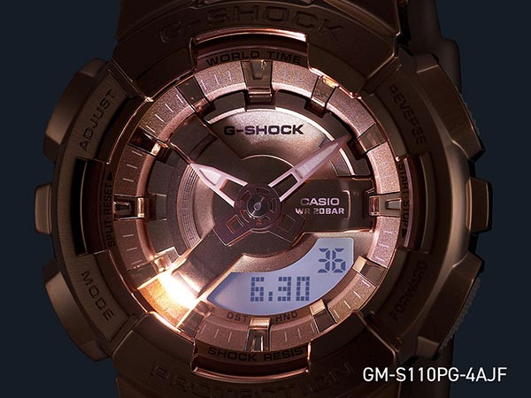 カシオ Ｇショック G-SHOCK GM-S110PG-4AJF ユニセックス
