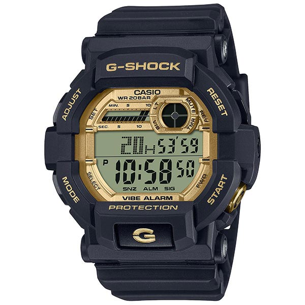 カシオ Gショック G-SHOCK GD-350 BLACK＆GOLD GD-350GB-1JF