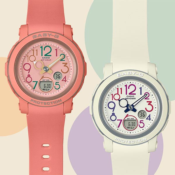 カシオ ベビーＧ BABY-G Preppy Pop Arabic BGA-290PA-7AJF レディース