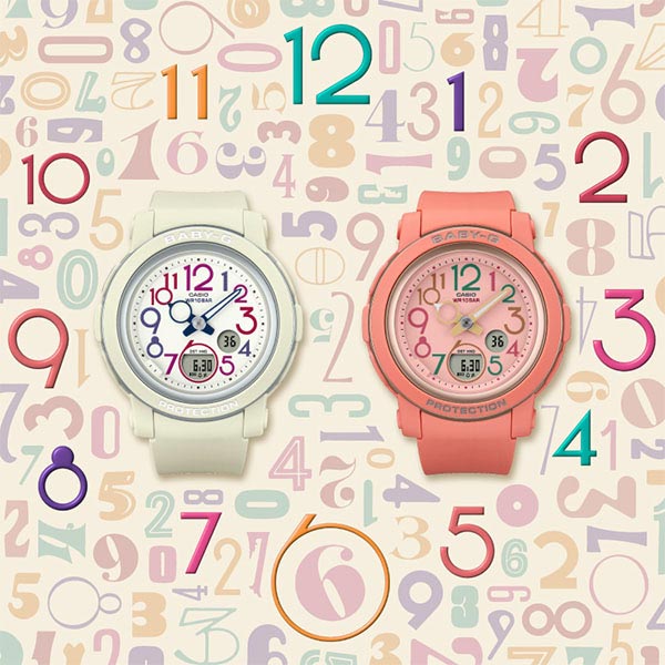 カシオ ベビーＧ BABY-G Preppy Pop Arabic BGA-290PA-7AJF レディース