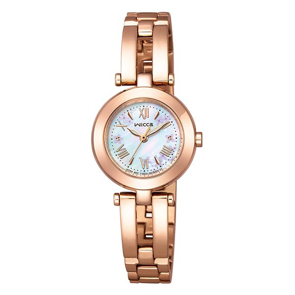 シチズン ウィッカ wicca ハーフバングル ライラック限定モデル 世界