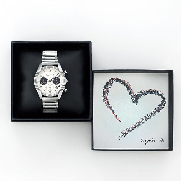 アニエスベー 腕時計 VR42-KDD0 メンズ ソーラー Agnes b. クロノ