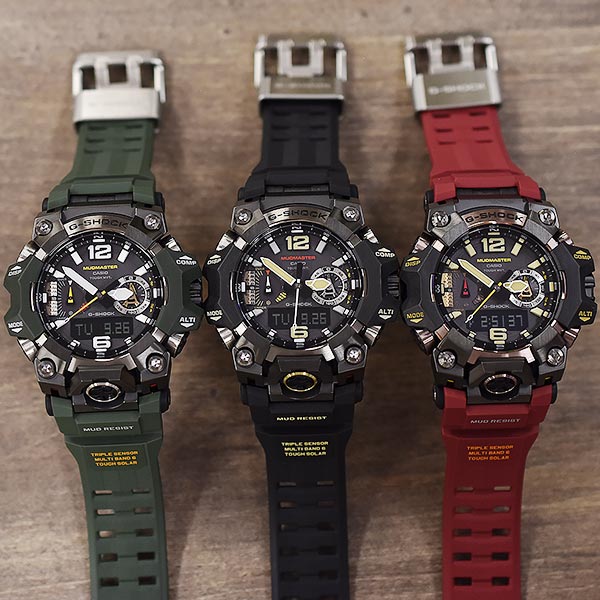 カシオ Ｇショック G-SHOCK MASTER OF G MUDMASTER GWG-B1000-1AJF メンズ