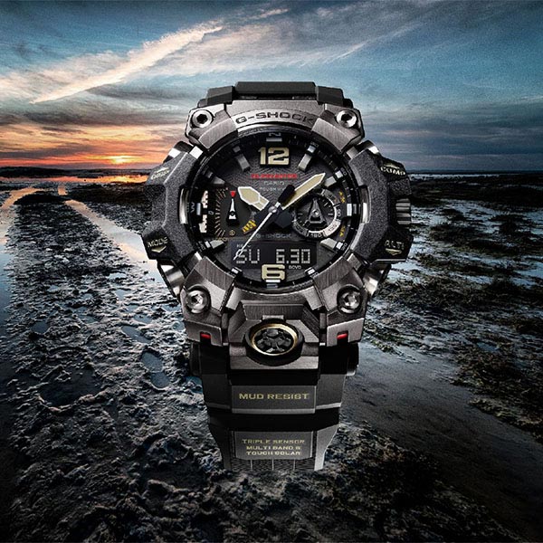 カシオ Ｇショック G-SHOCK MASTER OF G MUDMASTER GWG-B1000-1AJF メンズ