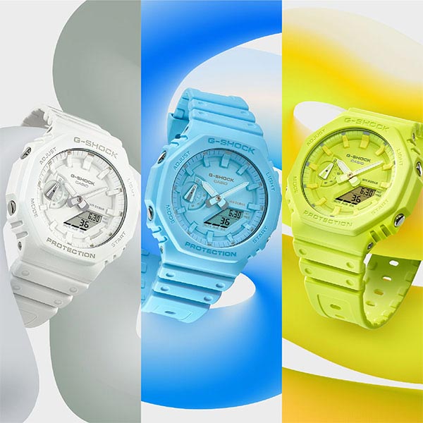 カシオ Ｇショック G-SHOCK TONE-ON-TONE Series GA-2100-7A7JF メンズ