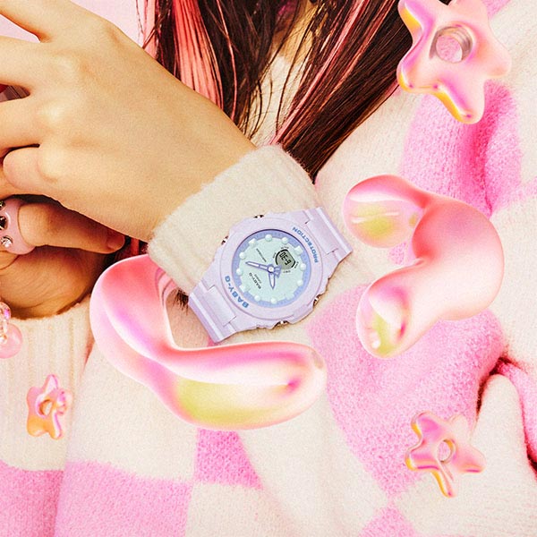 カシオ ベビーＧ BABY-G Fantasy Holographic Colors BGA-320FH-4AJF レディース