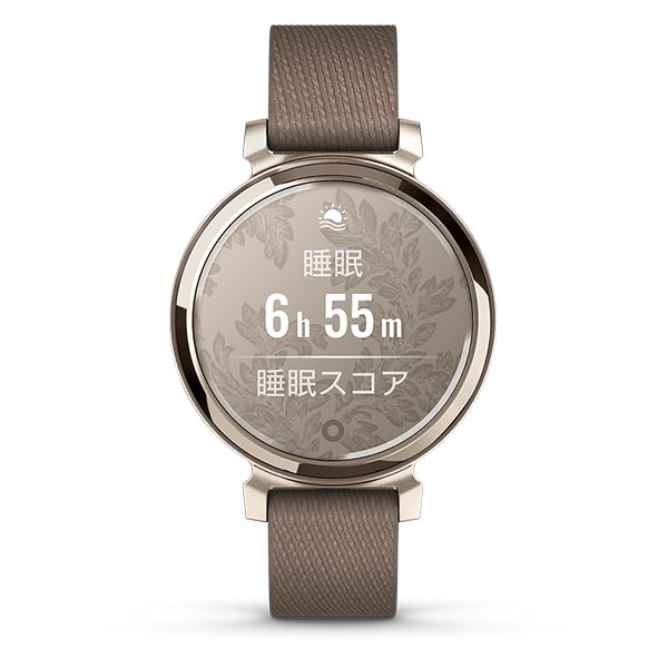 ガーミン GARMIN Lily 2 Classic Coffee Fabric / CreamGold 010-02839