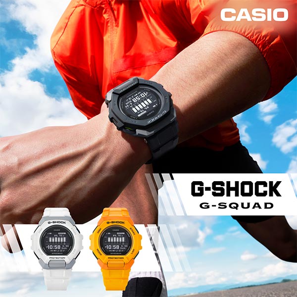 カシオ Ｇショック G-SHOCK G-SQUAD ジースクワッド GBD-300-7JF メンズ