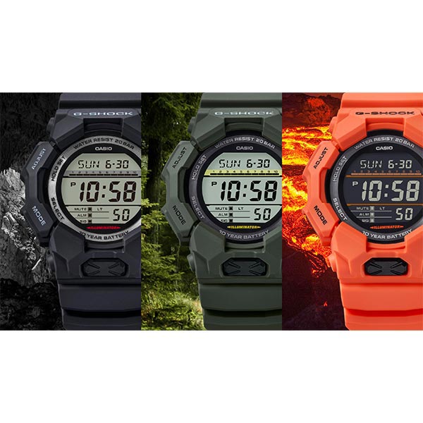 01 G-SHOCK 10year Battery New Combi, riem, riem 01 G-SHOCK 10year Battery New Combi, riem, riem