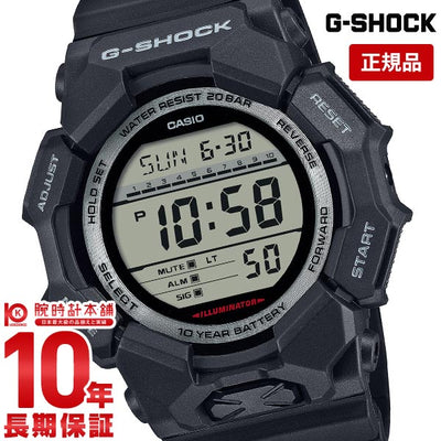 カシオ Ｇショック G-SHOCK 10year Rugged Digi GD-010-1JF メンズ