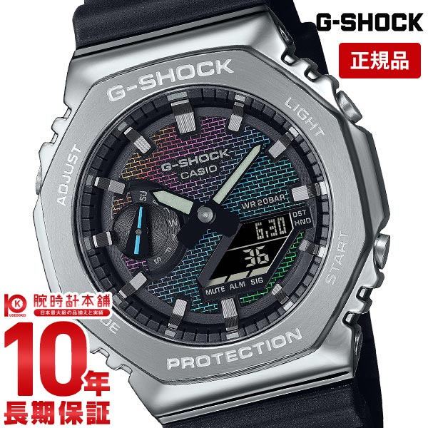 カシオ Ｇショック G-SHOCK Rainbow Brick Wall GM-2100RW-1AJF メンズ