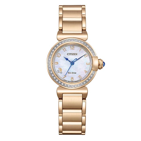 シチズン シチズンエル CITIZENL ROUND collection エコ・ドライブ ソーラー ラウンド シェル プレゼント EM1123-89D レディース