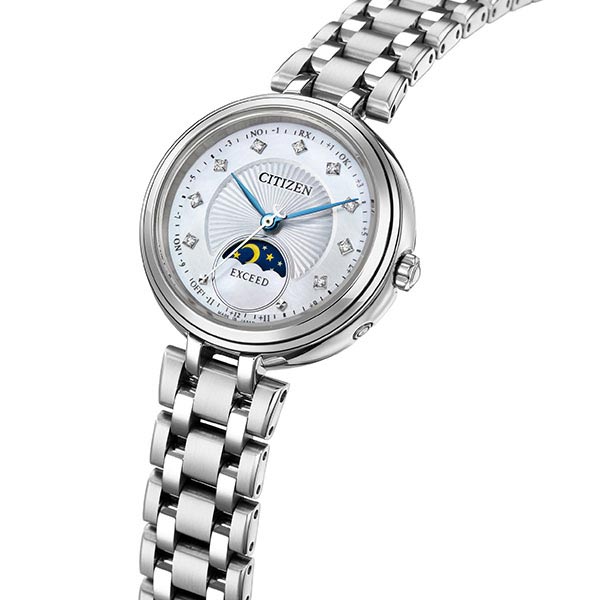 シチズン エクシード EXCEED サン＆ムーン ソーラー電波 シェル EE1020