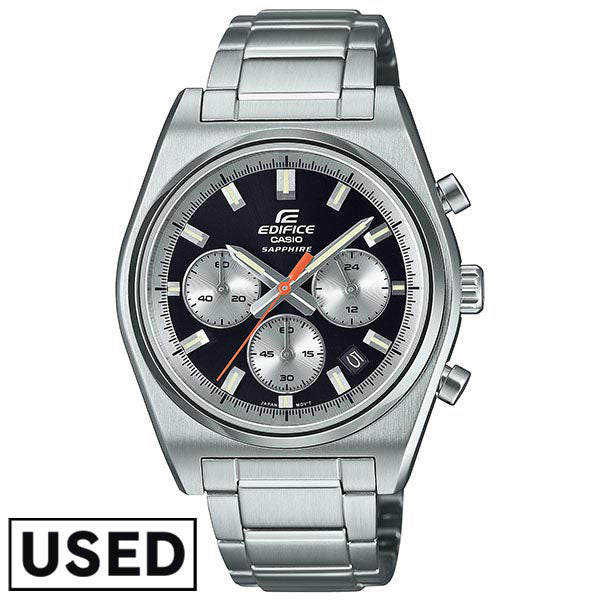 カシオ エディフィス EDIFICE クロノグラフ ストップウォッチ メタル カジュアル ビジネス EFB-730DJ-1AJF メンズ